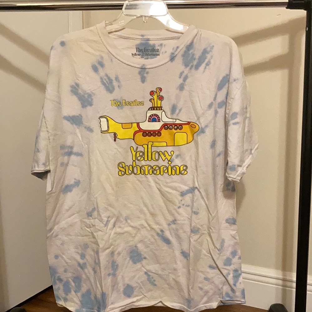 Oversized Tie Dye Beatles Tee
